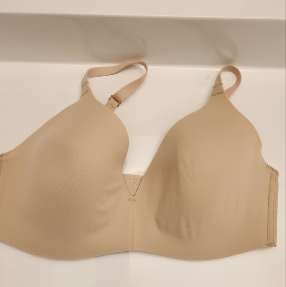 Wacoal How Perfect Wire Free T-shirt Bra Rose Dust, New Without Tag - Picture 14 of 16